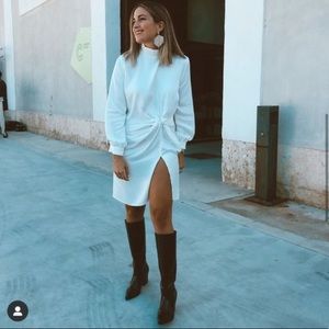 Zara blouse with front knot